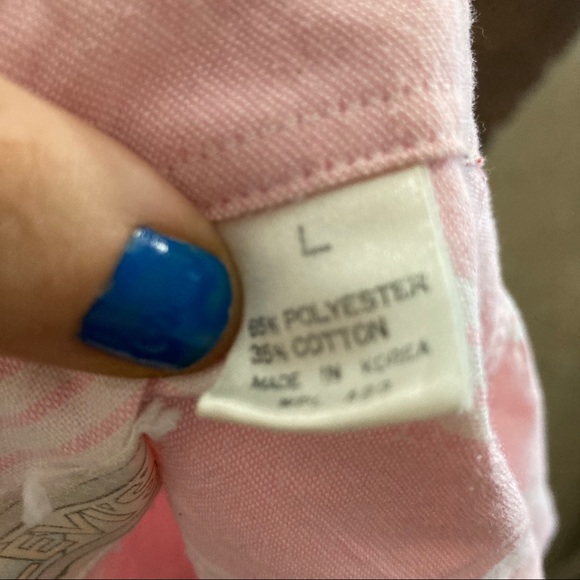 Vintage Levi’s Pink Button Up Shirt Large - Picture 7 of 7